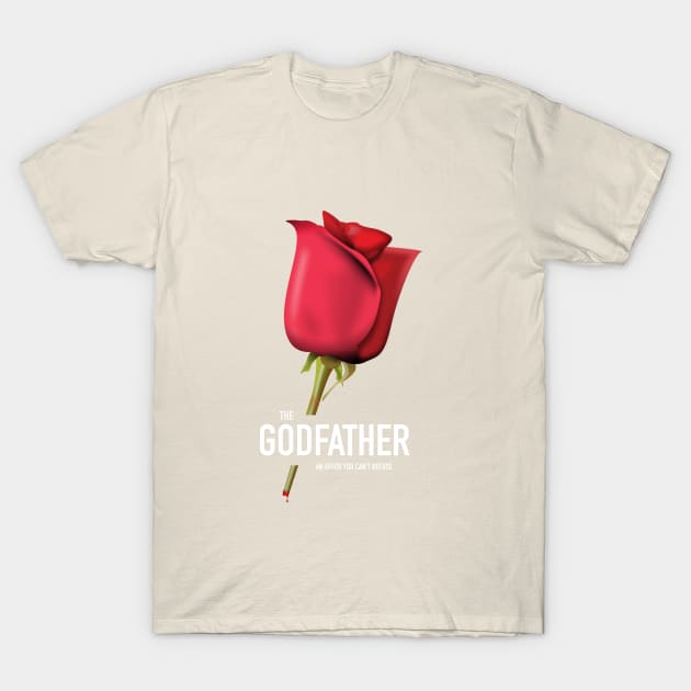 The Godfather - Alternative Movie Poster T-Shirt by MoviePosterBoy